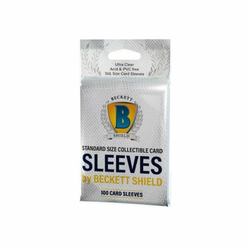 Beckett Shield: Collectible Card Penny Sleeves 100 CT 63x88mm Standard Size