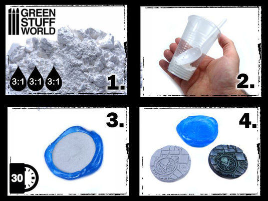 Green Stuff World for Models and Miniatures Acrylic Resin 700gr 9347