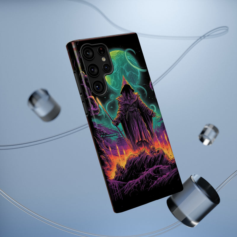 Load image into Gallery viewer, Fantasy Series Impact-Resistant Phone Case for iPhone and Samsung - Wizard 1
