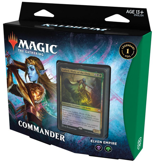 Kaldheim Commander Deck Elven Empire Lathril, Blade of the Elves