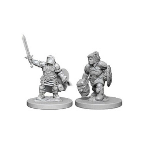 Load image into Gallery viewer, Dungeons &amp; Dragons Nolzur&#39;s Marvelous Miniatures - Dwarf Female Paladin WZK72631
