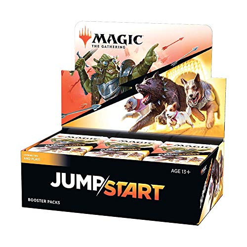 Jumpstart Booster Box | Magic: The Gathering | 24 Booster Packs | 20 Cards Per Pack Including Basic Land Cards