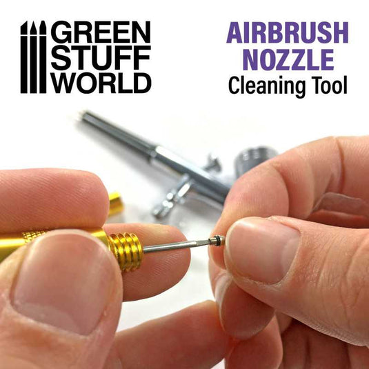 Green Stuff World for Models and Miniatures Airbrush Nozzle Cleaning Tool 2551