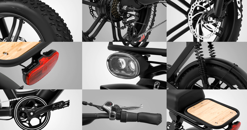 Load image into Gallery viewer, Himiway Escape Pro Long Range Moped-Style Fat Tire Electric Bike
