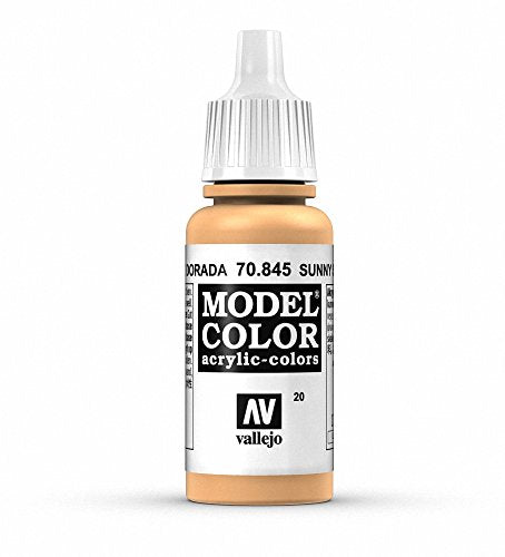 Vallejo Model Color Sunny Skintone Paint, 17ml