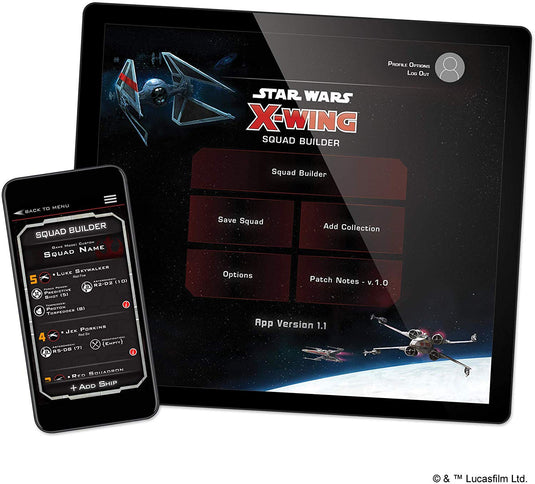Star Wars: X-Wing Second Edition Core Set [New Games] Table Top Game