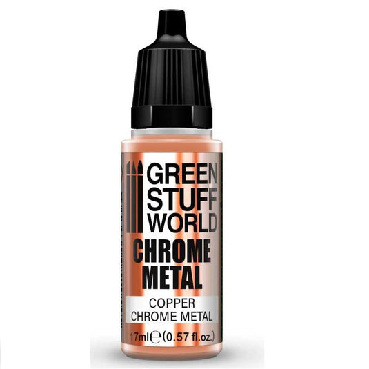 Green Stuff World for Models and Miniatures Chrome Paint - Copper 3694