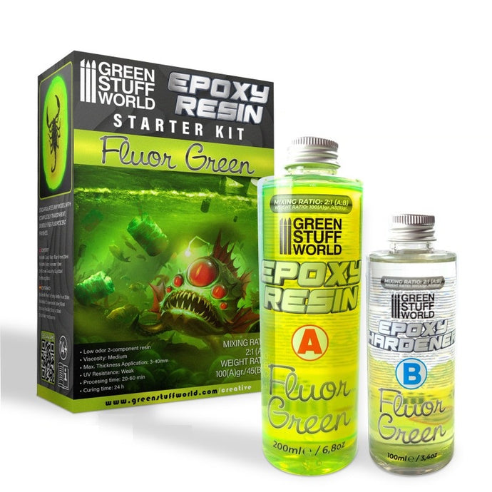 Green Stuff World Epoxy Resin - Fluor Green 10626