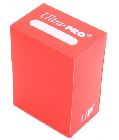 Ultra Pro Deck Box Red Card Holder for Standard & Small CCG MTG Gaming