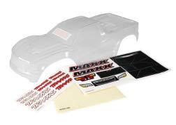 Traxxas 8911 Body, Maxx¨ (Clear, untrimmed, Requires Painting)/ Window Masks/ Decal Sheet