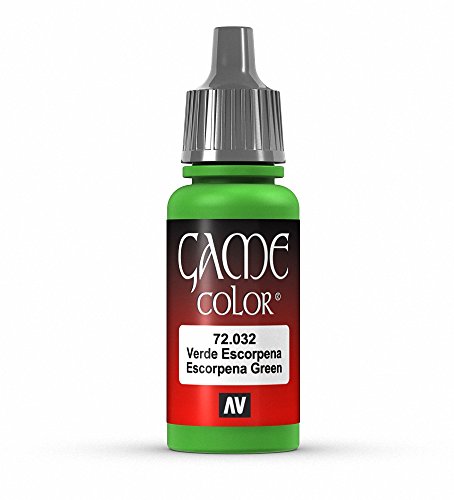 Vallejo Game Color Escorpena Green Paint, 17ml