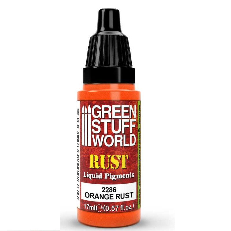 Load image into Gallery viewer, Green Stuff World for Models &amp; Miniatures Liquid Pigments Orange Rust 2286
