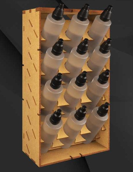 Load image into Gallery viewer, Green Stuff World for Models and Miniatures Vertical Paint Rack for 60ml Bottles 11596
