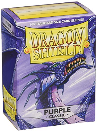 Dragon Shield At-10009 Classic Standard Size Sleeves 100pk-Purple