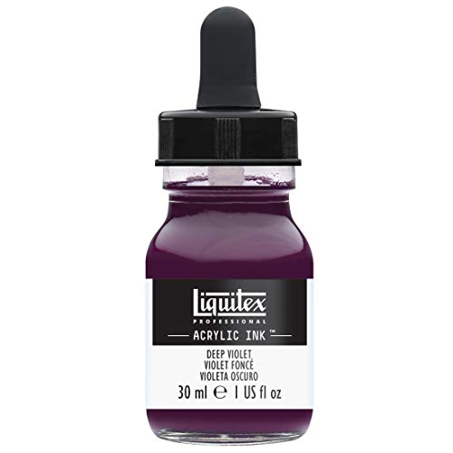 Liquitex, Deep Violet Professional Acrylic Ink 1-oz jar