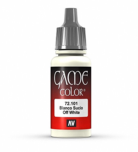 Vallejo Game Color Off White Paint, 17ml
