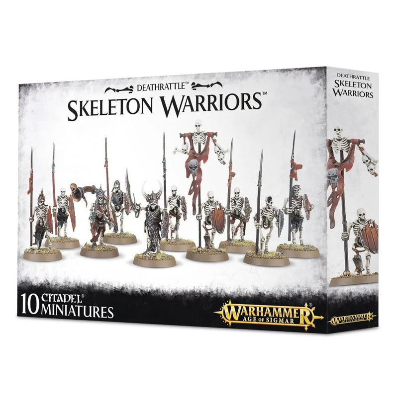 Load image into Gallery viewer, Games Workshop Warhammer Deathrattle Skelaton Warriors 91-06
