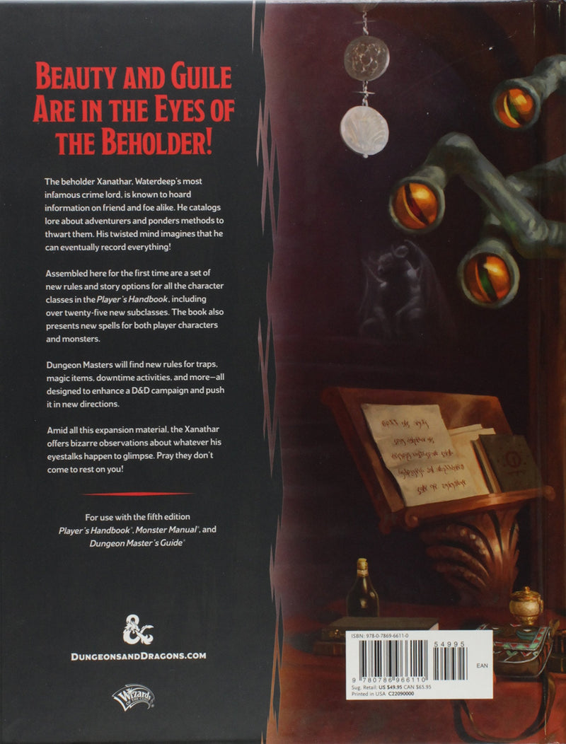 Load image into Gallery viewer, Dungeons &amp; Dragons: Xanathar&#39;s Guide To Everything Hardcover WCDD5XAN
