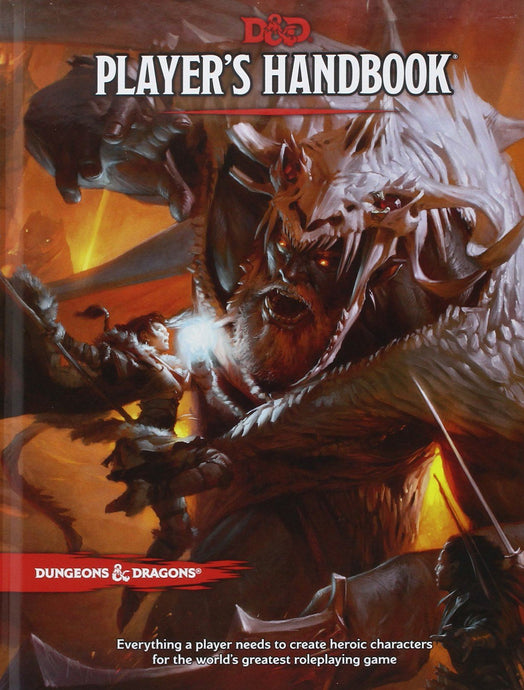 Player's Handbook Dungeons & Dragons Hardcover Wizards of the Coast