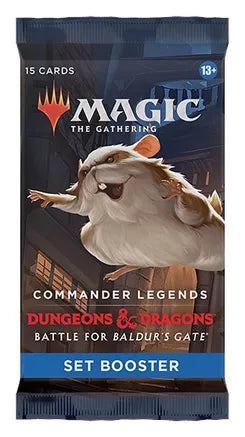 Magic the Gathering Commander Legends: Battle for Baldur's Gate - Set Booster Pack