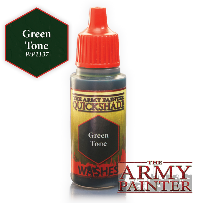 The Army Painter Warpaint Washes 18ml Green Tone 