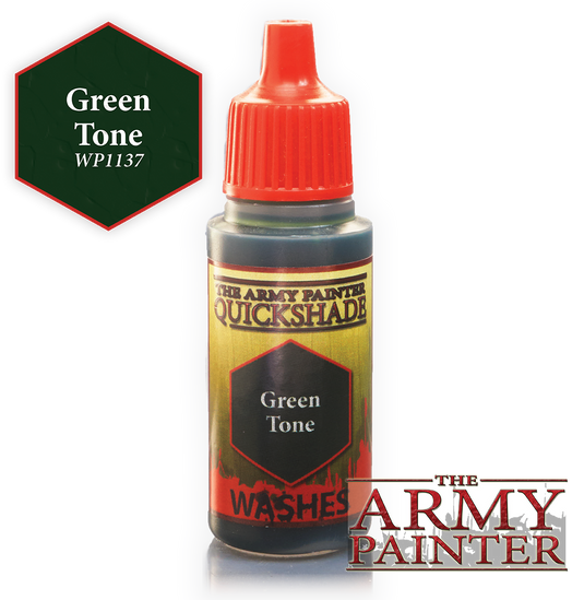 The Army Painter Warpaint Washes 18ml Green Tone 