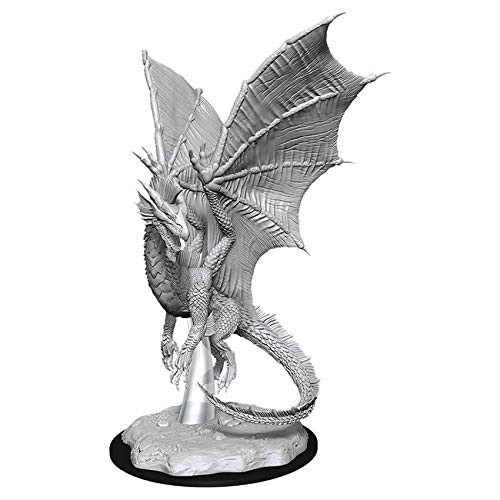 D&D Nolzurs Marvelous Upainted Miniatures: Wave 11: Young Silver Dragon 90036