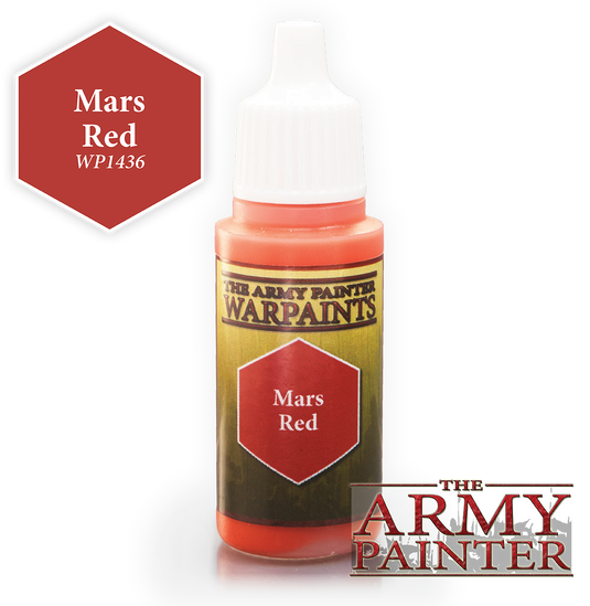 The Army Painter Warpaints 18ml Mars Red "Red Variant" WP1436