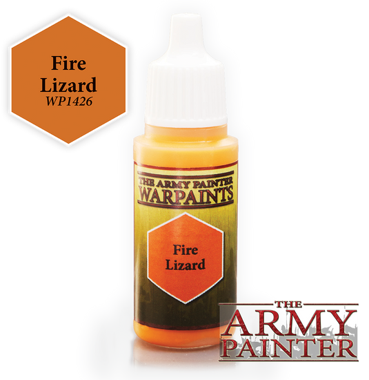 The Army Painter Warpaints 18ml Fire Lizard "Orange Variant" WP1426