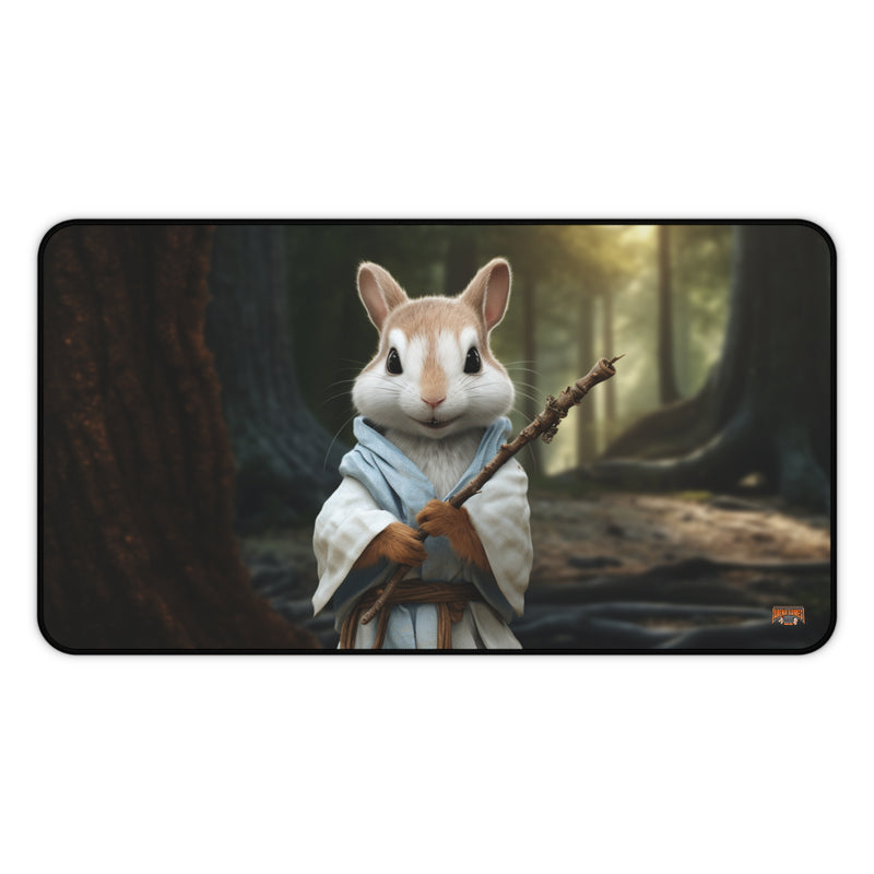 Load image into Gallery viewer, Design Series High Fantasy RPG - Squirrel Adventurer #2 Neoprene Playmat, Mousepad for Gaming
