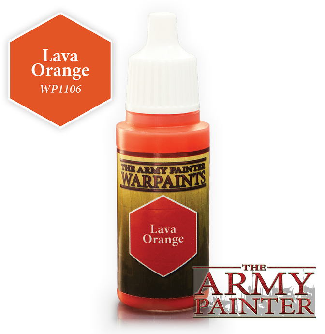 The Army Painter Warpaints 18ml Lava Orange 