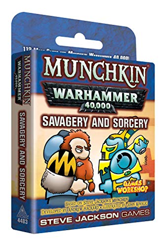 Munchkin Warhammer 40000 Savagery & Sorcery Expansion 112 More Munchkin Cards