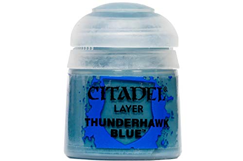 Games Workshop Citadel Acrylic Paint, Layer: Thunderhawk Blue 22-53