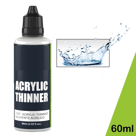 Green Stuff World for Models and Miniatures Acrylic Thinner for Airbrush 1747 60ml