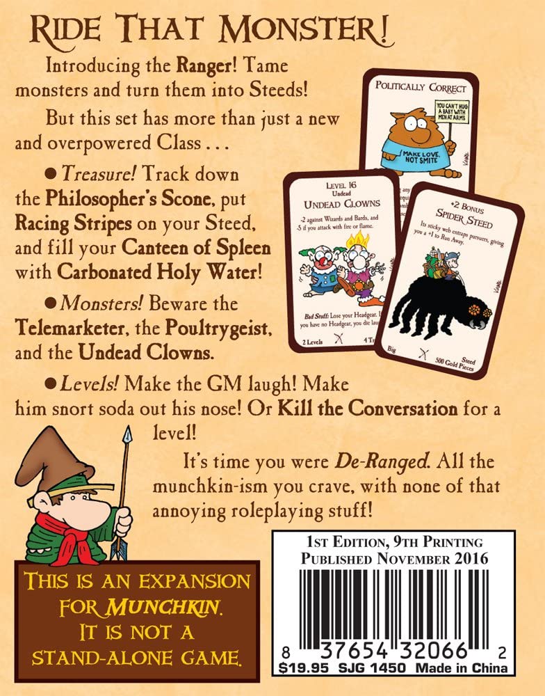 Load image into Gallery viewer, Munchkin 5 - DeRanged Expansion 112 More Cards for Munchkin
