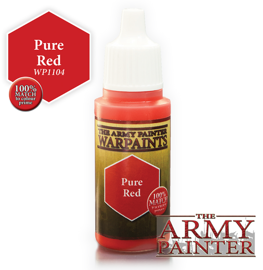 The Army Painter Warpaints 18ml Pure Red "Red Variant" WP1104