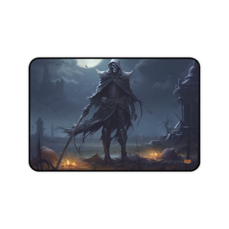 Load image into Gallery viewer, Design Series High Fantasy RPG - Skeleton Fighter #1, Neoprene Playmat, Mousepad for Gaming
