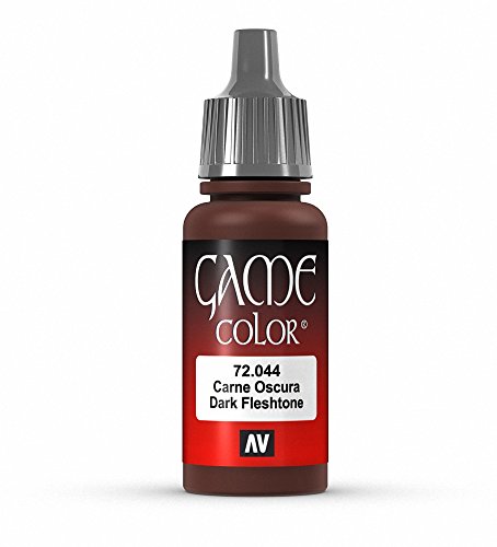 Vallejo Game Color Dark Fleshtone Paint, 17ml