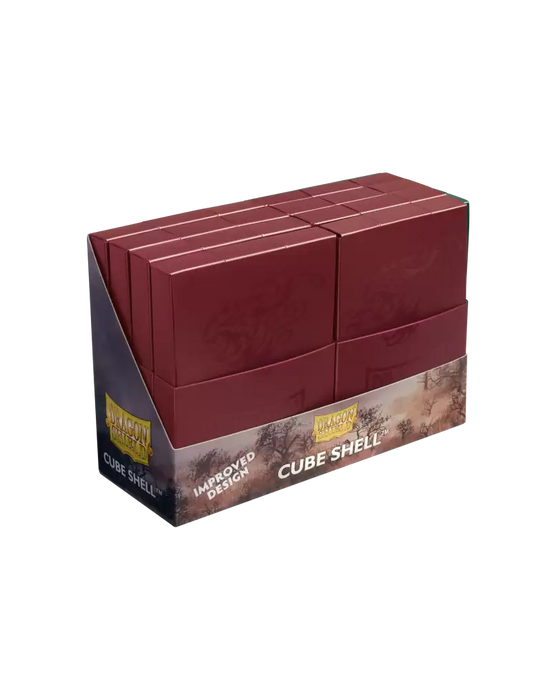 Dragon Shield: Cube Shell - Blood Red AT-30550