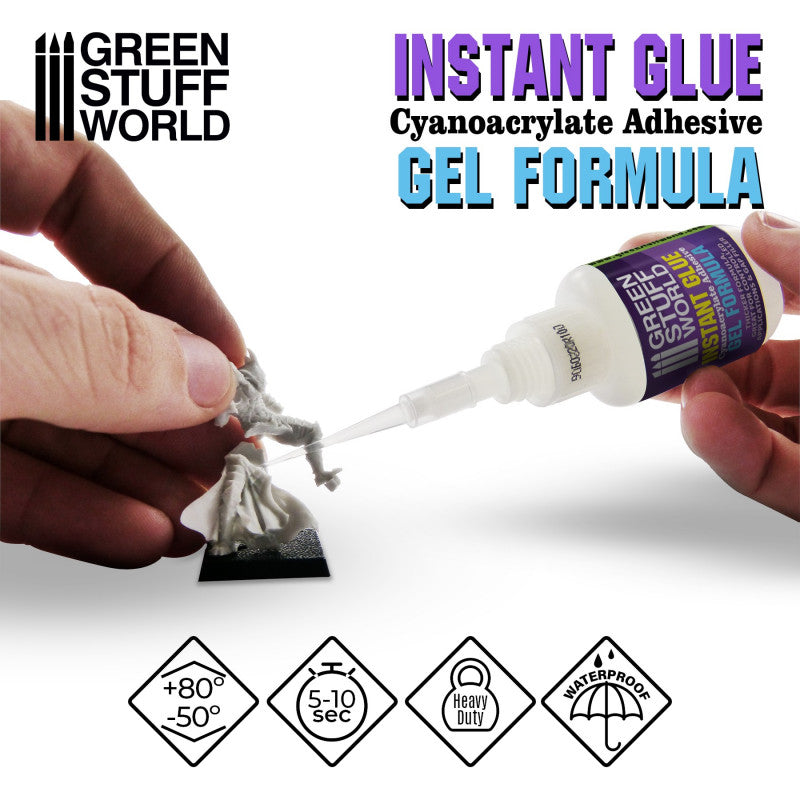 Load image into Gallery viewer, Green Stuff World Cyanoacrylate Super Glue Adhesive 20gr. - Gel Formula
