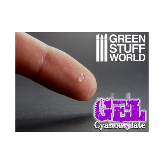 Green Stuff World Cyanoacrylate Super Glue Adhesive 20gr. - Gel Formula