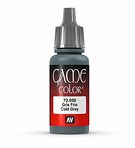 Vallejo Game Color Cold Grey Paint, 17ml