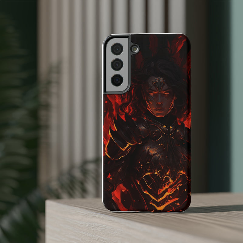 Load image into Gallery viewer, Fantasy Series Impact-Resistant Phone Case for iPhone and Samsung - Death Knight
