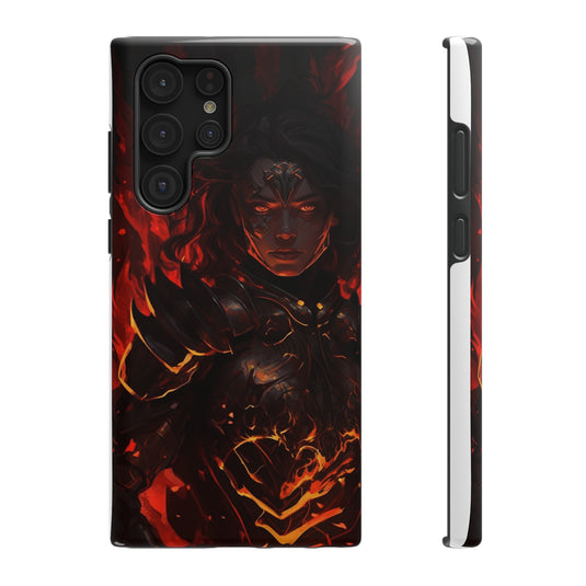 Fantasy Series Impact-Resistant Phone Case for iPhone and Samsung - Death Knight