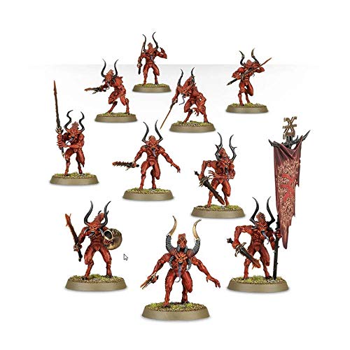 Load image into Gallery viewer, Games Workshop Warhammer Age of Sigmar Demons of Khorne Bloodletters 97-08
