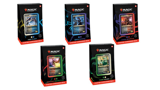 Magic the Gathering Starter Commander Deck - Draconic Destruction