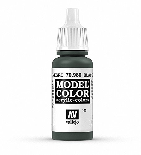 Vallejo Black Green Model Color Paint, 17ml