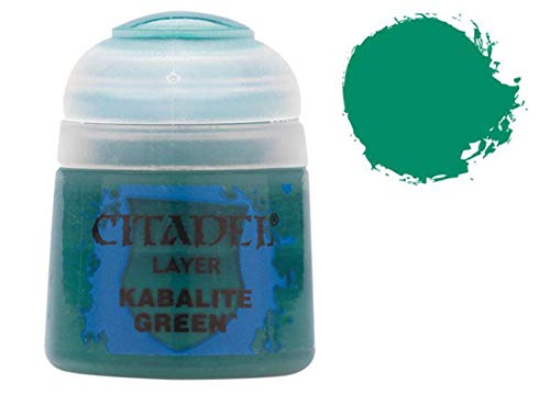 Games Workshop Citadel Layer 1: Kabalite Green Acrylic Paint 22-21