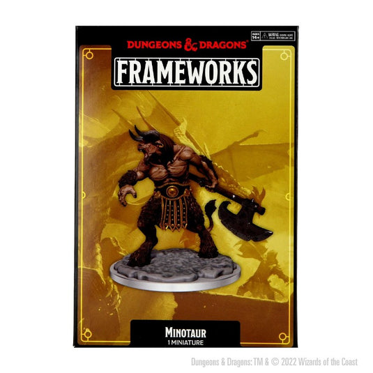 Dungeons & Dragons Frameworks: Minotaur Miniature Wave 1