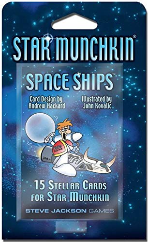 Steve Jackson Games Star Munchkin Space Ships Booster Pack 15 Cards